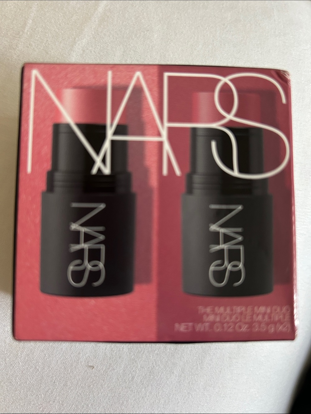 NWT - NARS The multiplier Blush Stick Duo - Orgasm Crave & Dolce Vita Minis